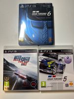 PS3 Gran Turismo 5&6, Need for Speed Rivals