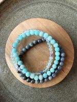 Edelstein Armband-Set