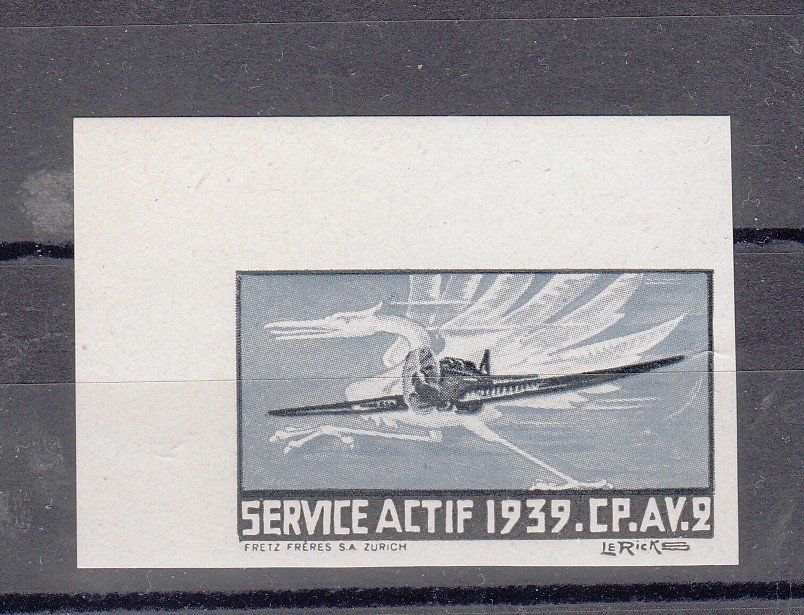 Tutti i francobolli: Flieger 34/2** Cp.Av.2 Kat.20.- – Usato da Herrliberg venduto da Lfrifda