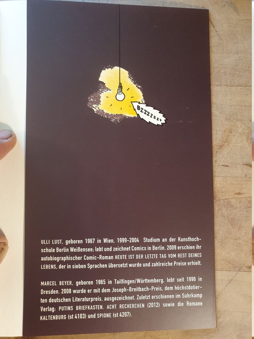 Bücher: Flughunde Lulli Lust Marcel Beyer Suhrkamp – Gebraucht aus Zürich von loosebone 5