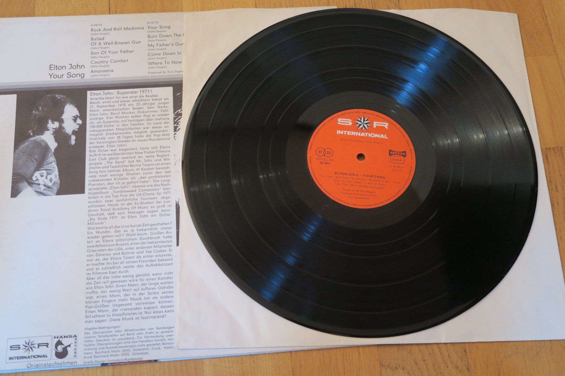 Dischi in vinile: Elton John – Your Song – Usato da Thun venduto da Karibu70 2