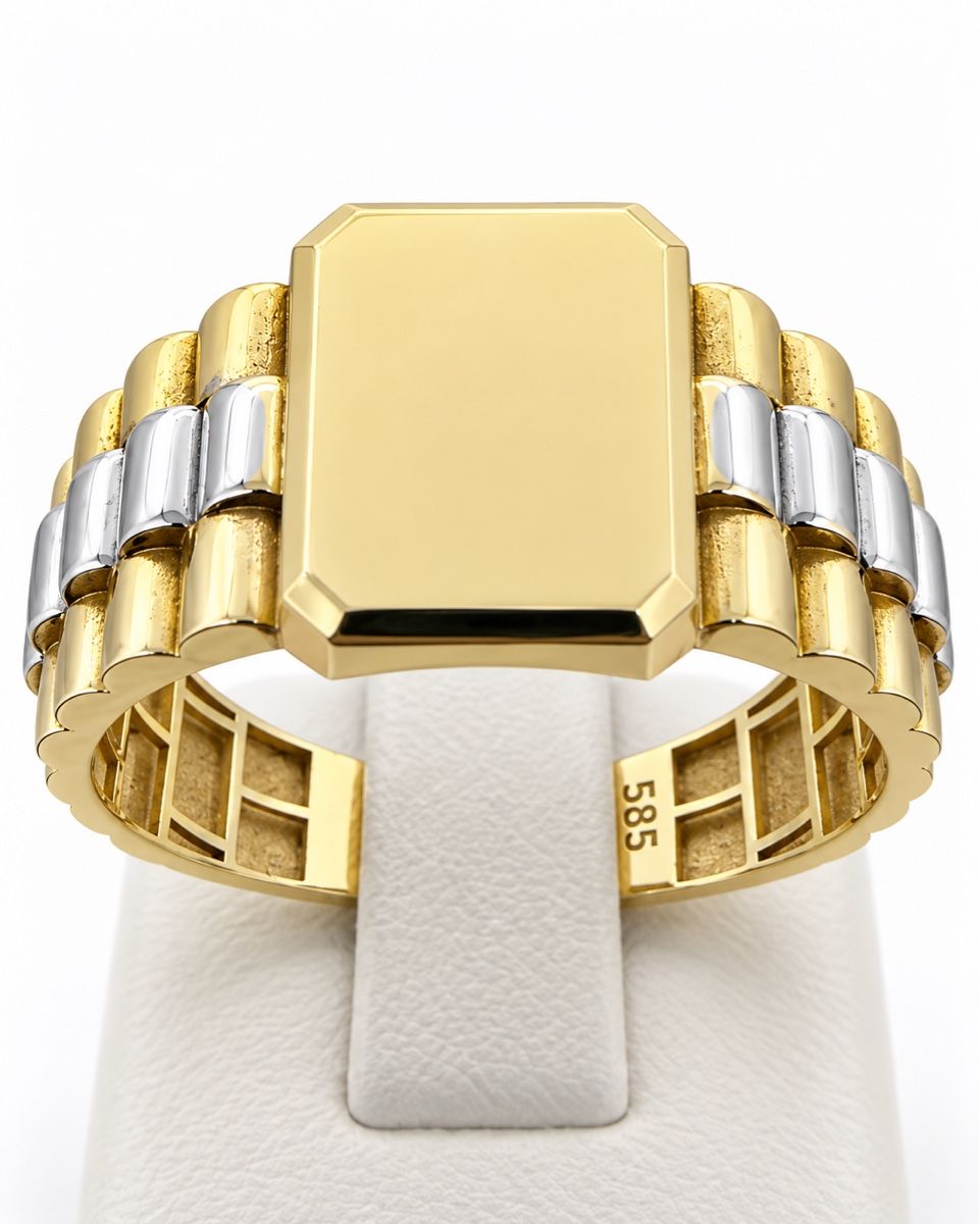 Anelli: 585/14 Karat Gold Ring NEU – Nuovo e nell'imballaggio originale da Murg venduto da MTGold