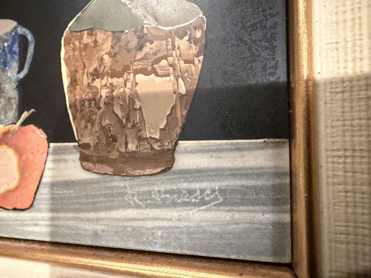 Gemälde:  tableau en marbre signé R.Braser – Gebraucht aus Echallens von leo_dk2d 2
