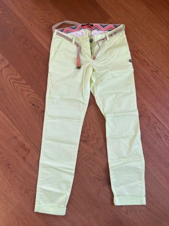 Scotch&Soda Sommerhose, Gr. 28, gelb mit Gürtel
