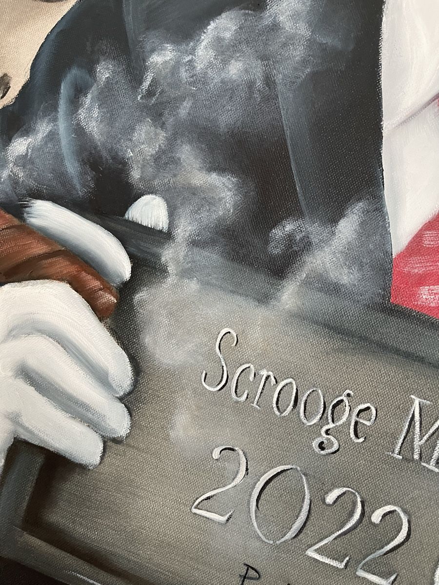 Dipinti: Dagobert / Scrooge McDuck arrested – Nuovo (secondo la descrizione) da Buchs SG venduto da ViccaArt 1