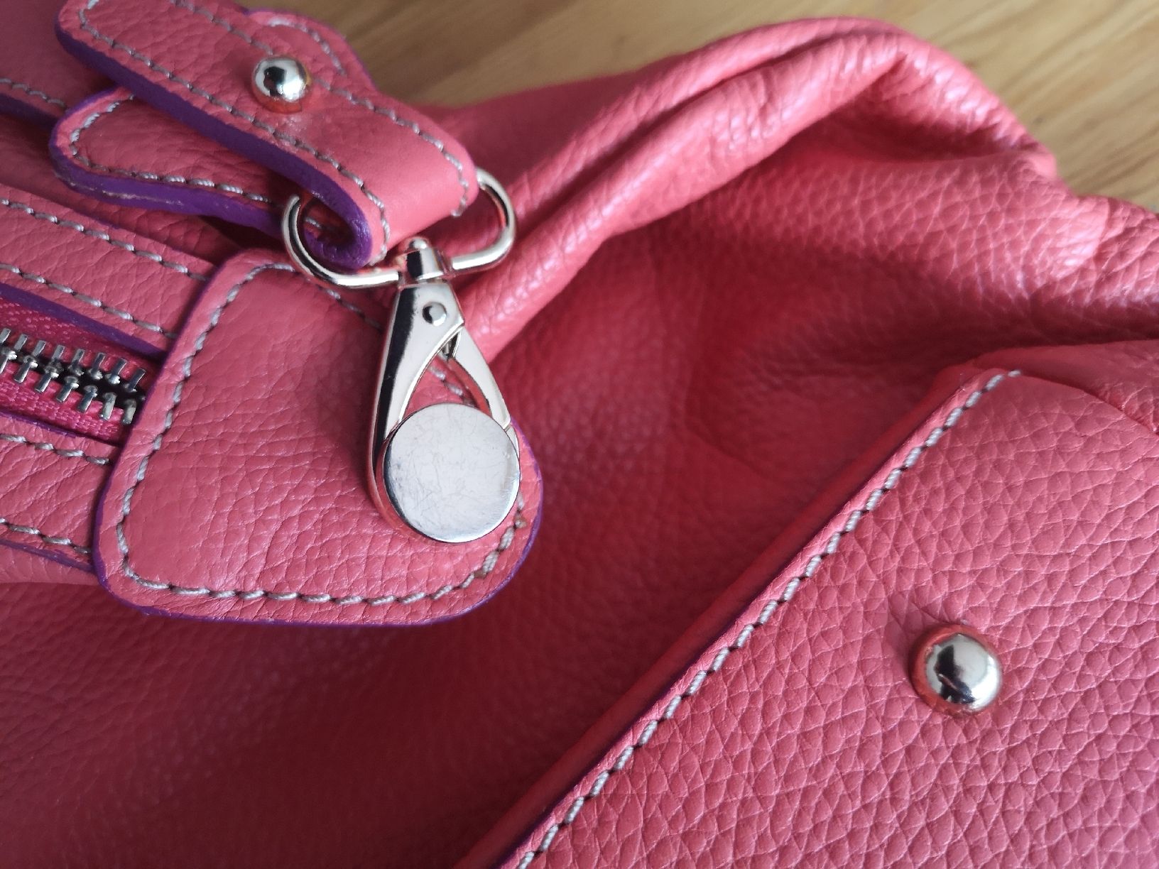 Borse da donna: Sac à main corail – Nuovo (secondo la descrizione) da Nyon venduto da bicounette66 2