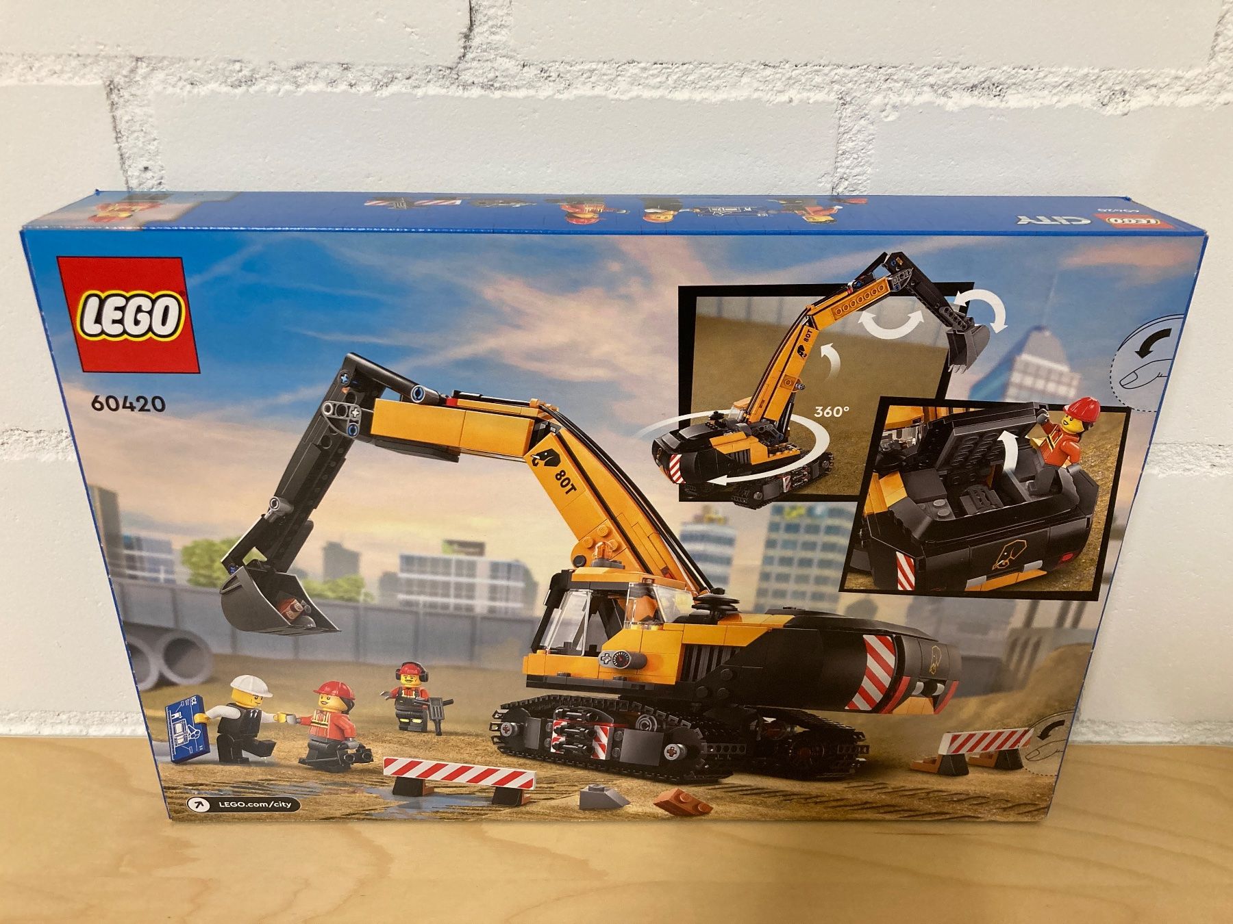 Lego Kit di costruzioni: Lego 60420 Raupenbagger - Neu & OVP – Nuovo e nell'imballaggio originale da Beringen venduto da Stoja_Bng 1