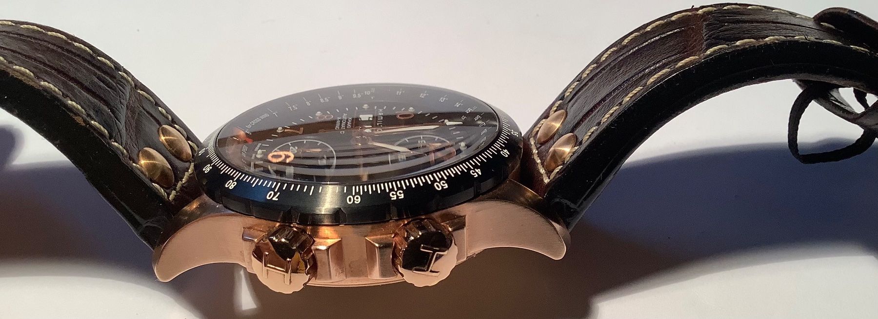 Hamilton Orologi: Hamilton Khaki Automatic X-Wind Chronograph seltene H776960 – Nuovo e nell'imballaggio originale da Gland venduto da aquarelle1818 4