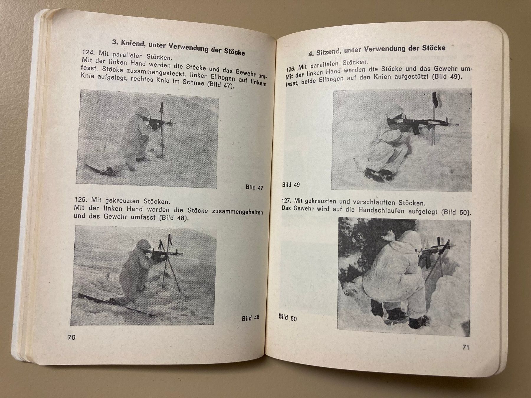 Bücher: 2 Reglemente: Sommer- und Wintergebirgstechnik - CH Armee – Gebraucht aus Brütten von Hst1 9