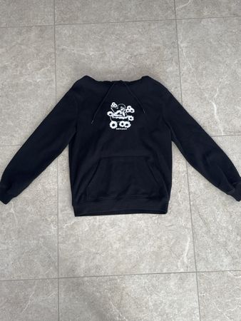 H&M Hoodie, Gr. S, Schwarz, Motiv Engel, Top Zustand!