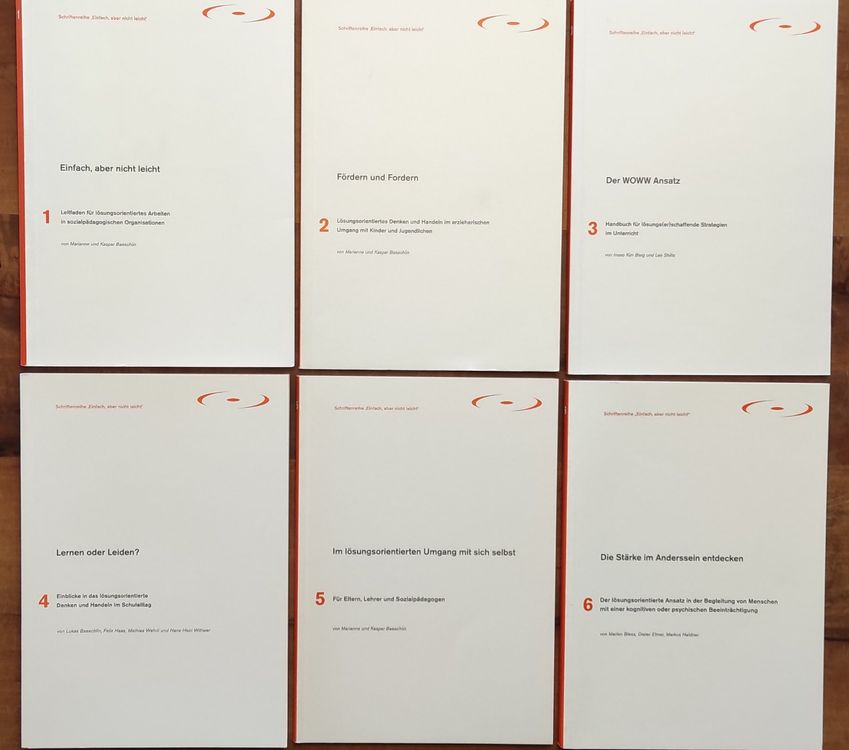 Reihe "Einfach aber nicht leicht"   Band 1-6  (ZLB) 1