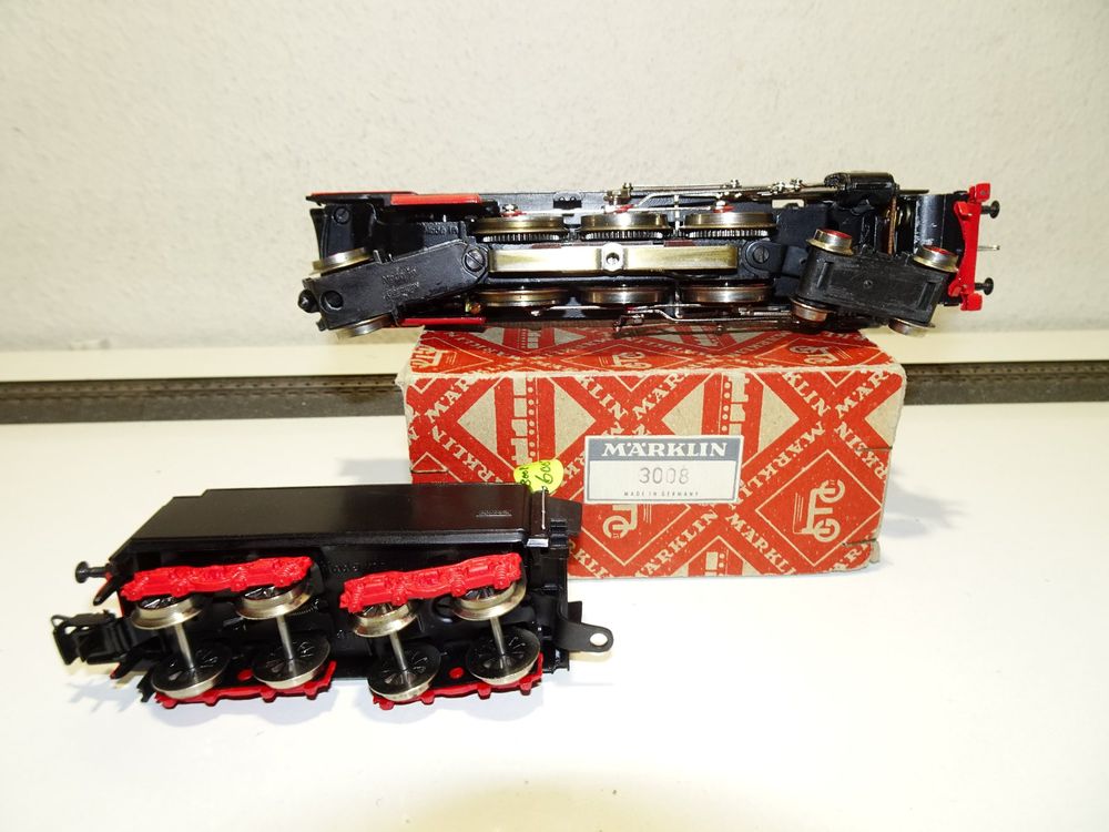 MÄRKLIN H0 LOCOMOTIVA a vapore con tender BR 01 097 delle ferrovie