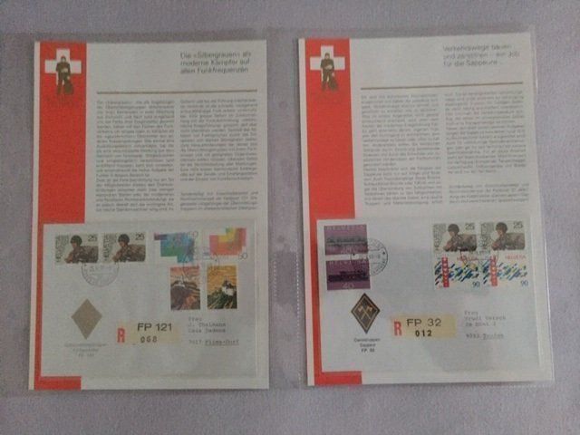 Alle Briefmarken: Album Schweizer Feldpost 28 Blätter – Neu (gemäss Beschreibung) aus Thalwil von holoarte 9
