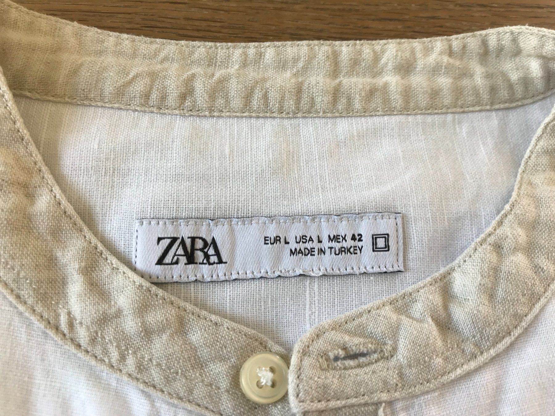 Zara Camicie: Leinen Herrenhemd Zara Grösse L – Usato da Freienstein venduto da Jessy024 2