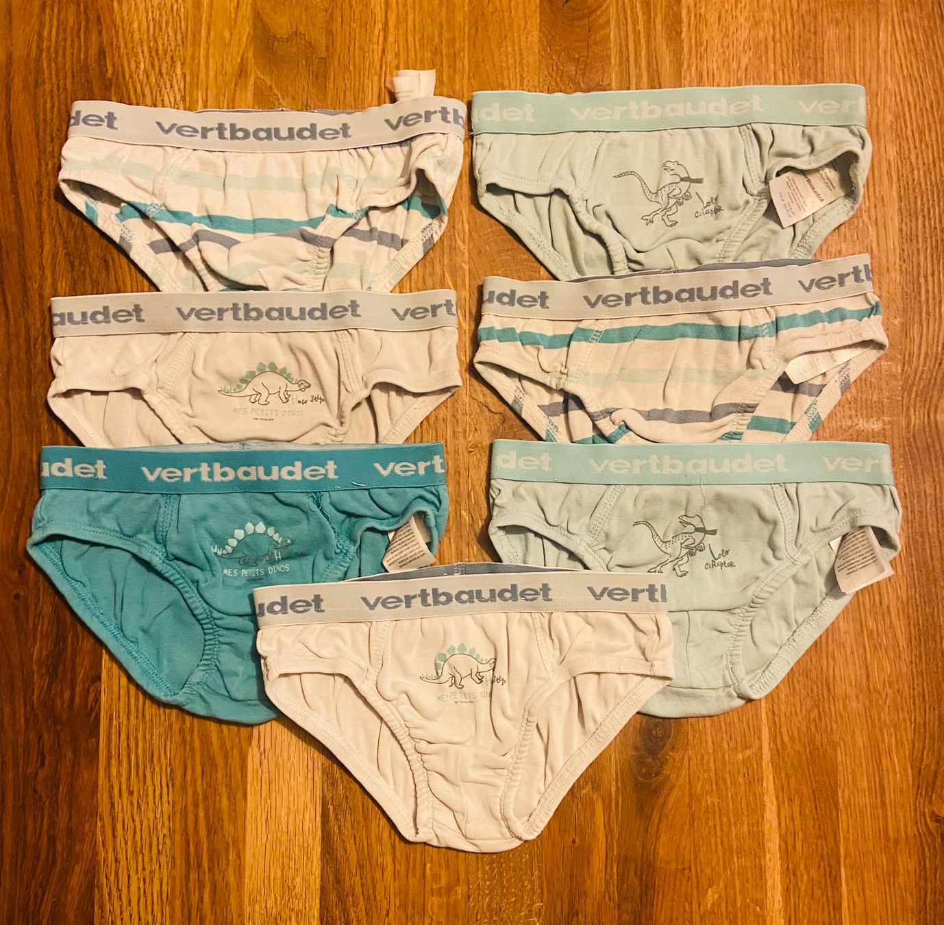 Biancheria intima: 7 Jungenslips, Baumwolle, VERTBAUDET, 128cm – Usato da Bassersdorf venduto da och_928l