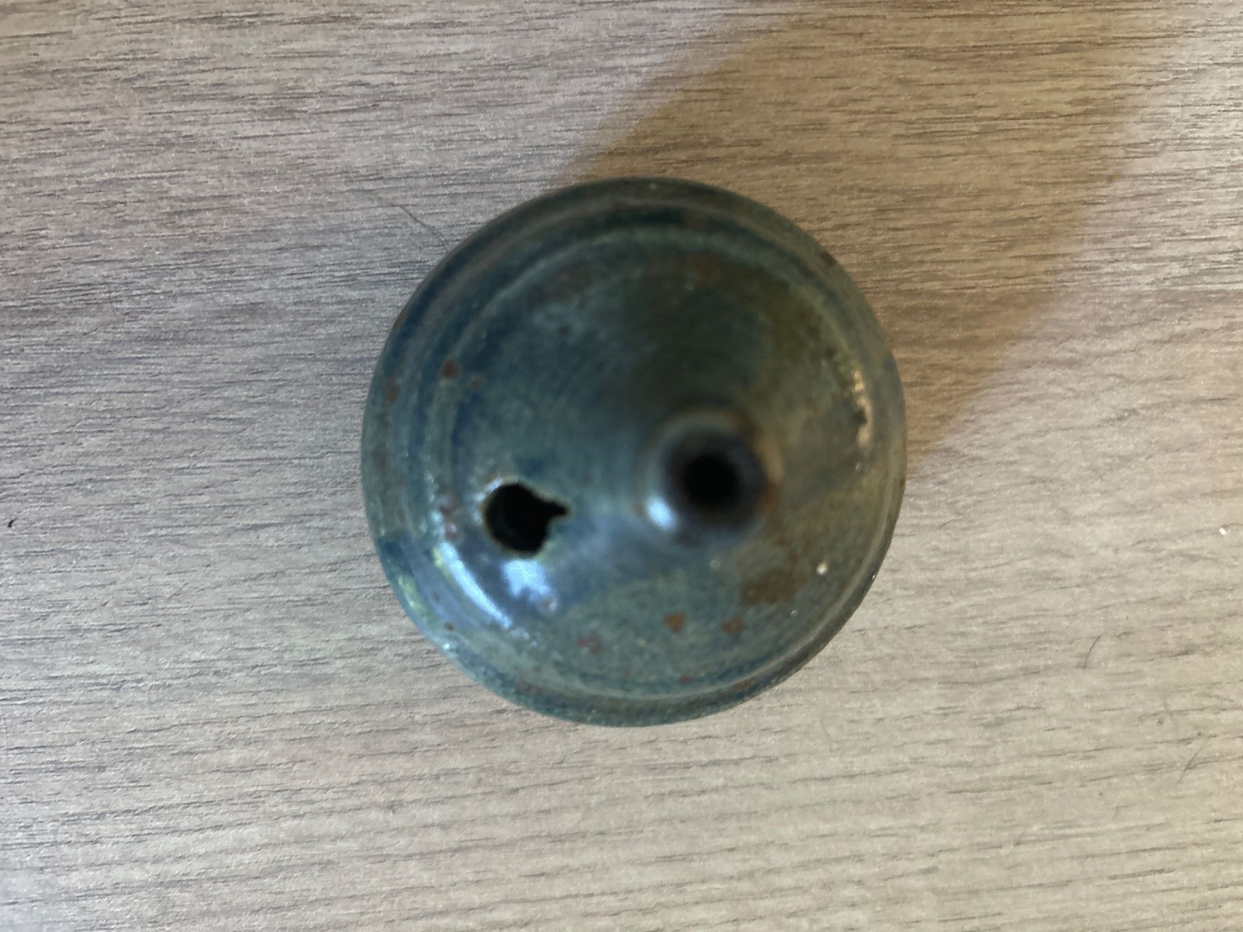 Lampade: Öllampe aus Keramik, blau-grau – Nuovo (secondo la descrizione) da Münchenstein venduto da sil_h6c9 1