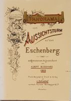 Panorama vom Aussichtsturm auf dem Eschenberg(1895)