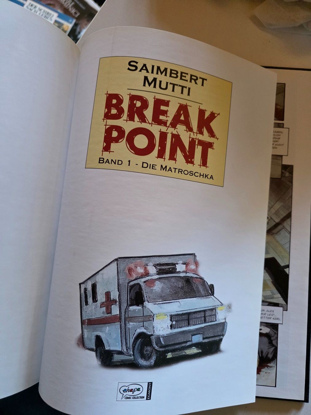 Comics: Comic - Break Point - Band 1 - Die Matroschka - 2005 – Neu (gemäss Beschreibung) aus Walterswil BE von Lonitti 2