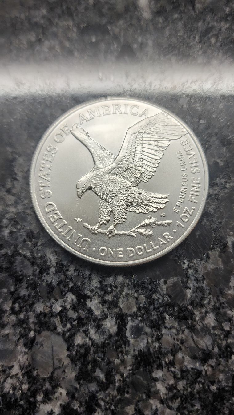Alle Münzen: American Silver Eagle 1 oz - pièce en argent d'une once – Gebraucht aus Petit-Lancy von SilverCoinCoin 2