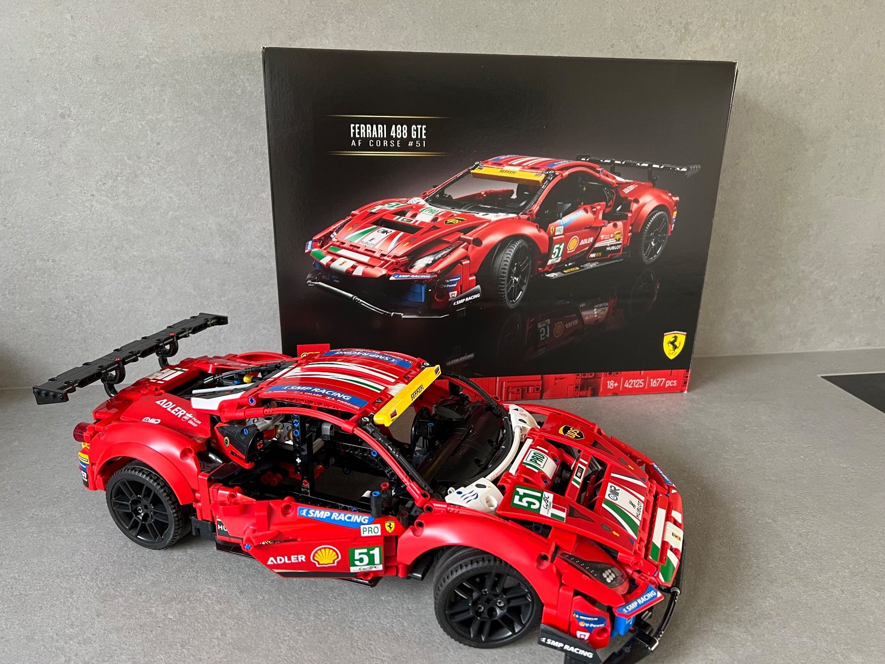 Lego Kit di costruzioni: Lego Technic 42125 Ferrari 488 GTE – Usato da Niederrohrdorf venduto da Mele1177 1