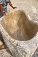 Badewanne Freistehend Onyx Marmor Steinwanne Natursteinwanne