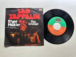 LED ZEPPELIN rare Single D'yer mak'er Kult 70's Hard Rock