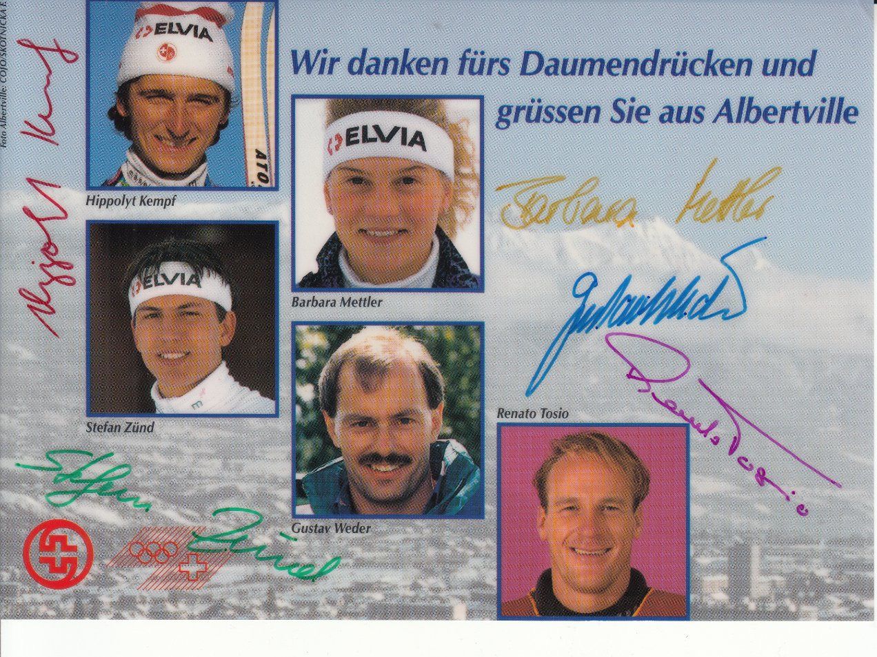 Tutti i francobolli: Grusspost Albertville 1992 – Usato da Bürglen TG venduto da StampGraf 1