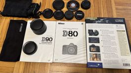 Nikon D90  Zubehör: Buchset für Digitalfotografie 