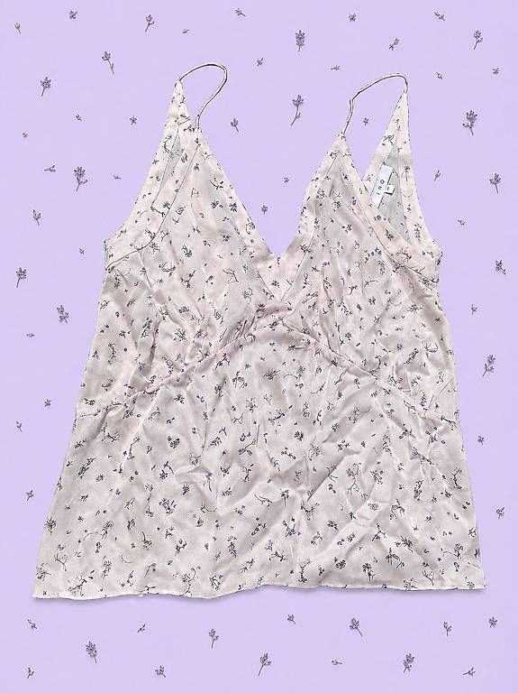 Top: Floral Silk Camisole Top - IRO  – Usato da Lugano venduto da selling_nice_stuff 1