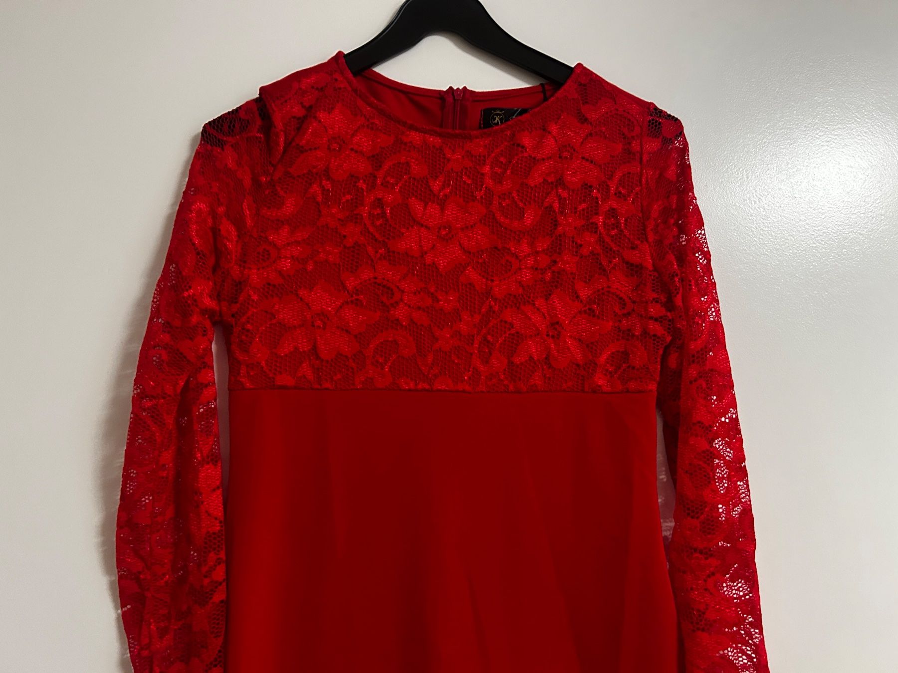 Vestiti: Spitzenkleid Kleid Rot Elegant Gr XL NEU – Nuovo e nell'imballaggio originale da Regensdorf venduto da Spyke55 1