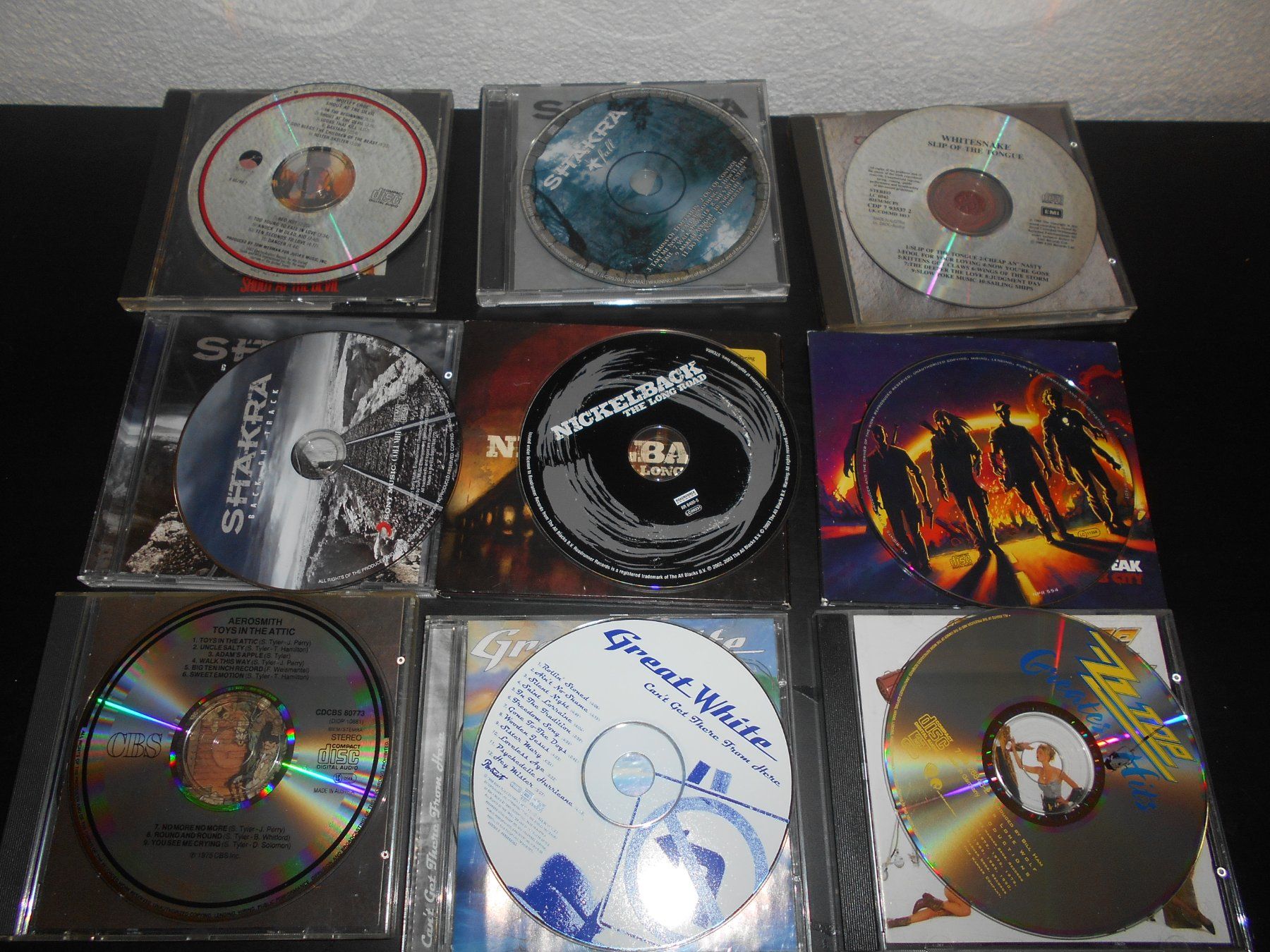CDs: 9 Rock Metal CDs – Gebraucht aus Aarberg von witchhunter01 2