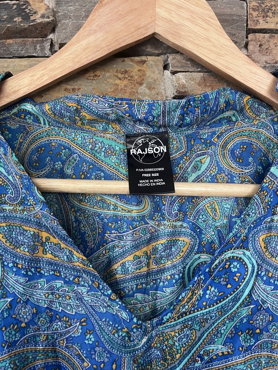 Camicette: Tunika/Bluse blau mir Muster – Usato da Winkel venduto da Mandarinchen9 1