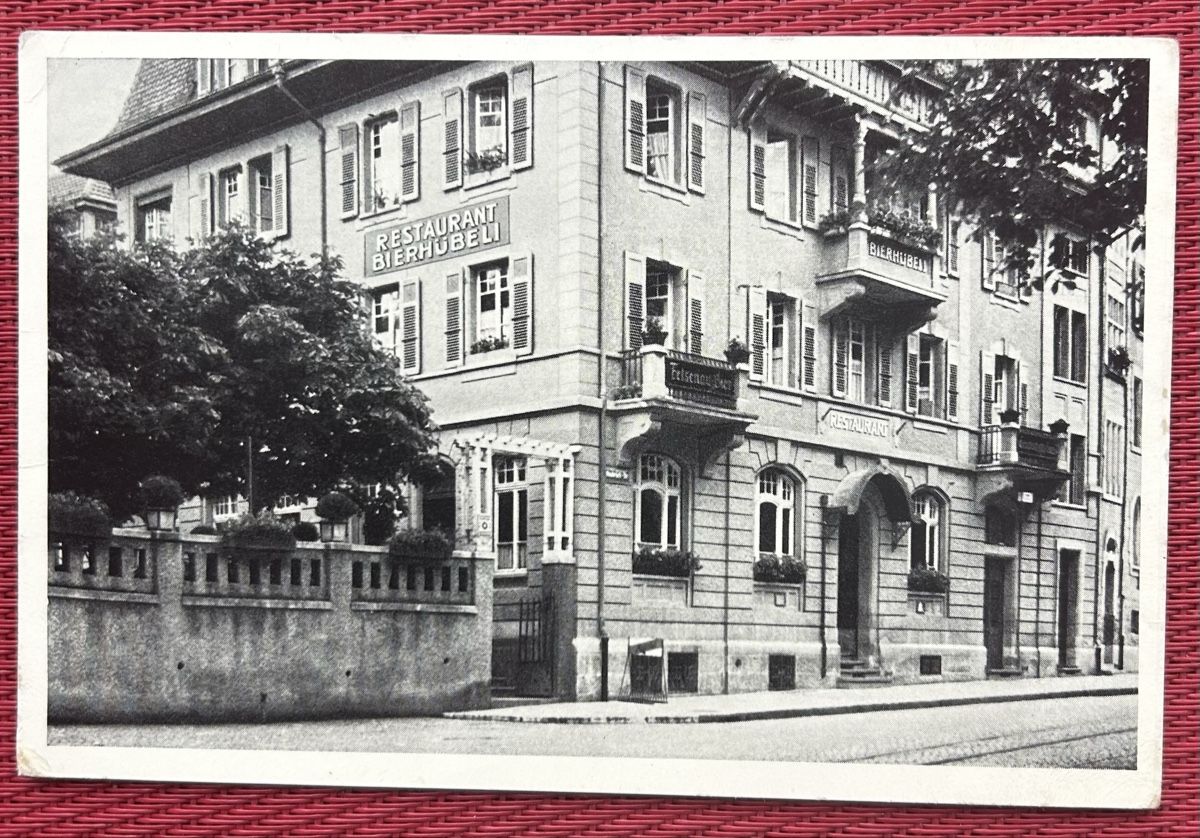 Cartoline postali: Bern Restaurant Bierhübeli – Usato da Horw venduto da Tellbub