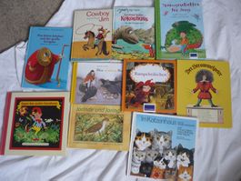 (S) 10x Top Kinderbücher Cowboy Jim Kasperl Katzenhaus uva