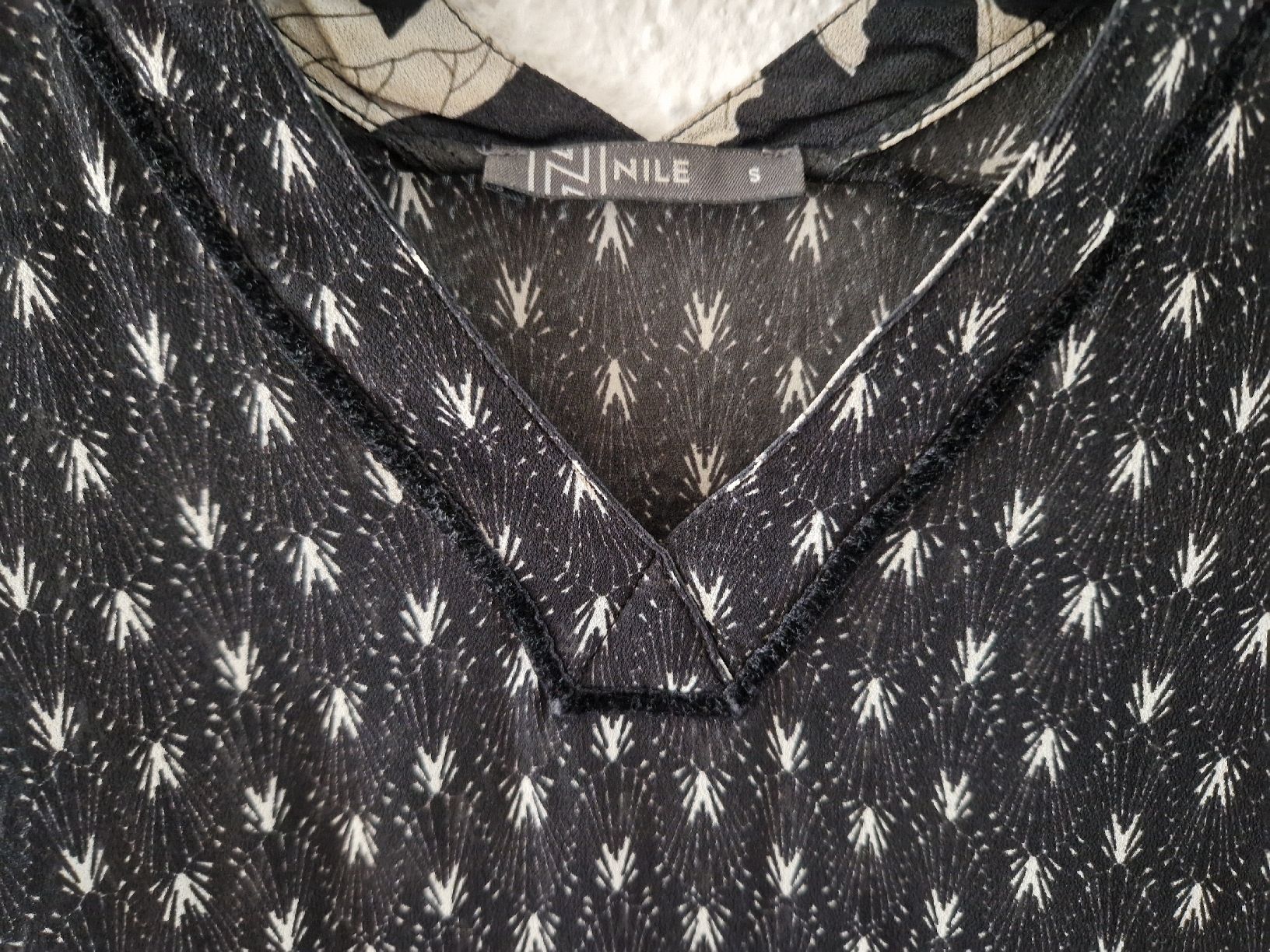 Nile Camicette: Sommerbluse von Nile, Gr. S, Viscose – Usato da Kloten venduto da somsing 1