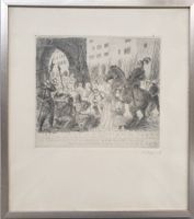 Radierung/ Salomon Sigrist