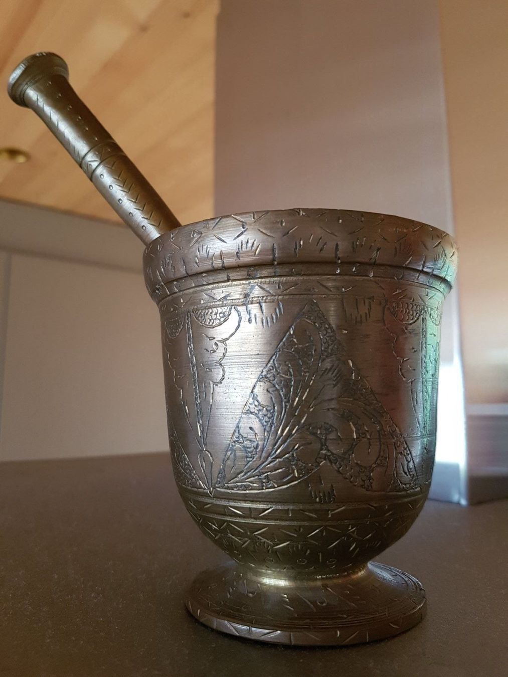 Altro per cucinare: Antikes Mörser Set Bronze – Usato da Opfikon venduto da koiliebhaber 3
