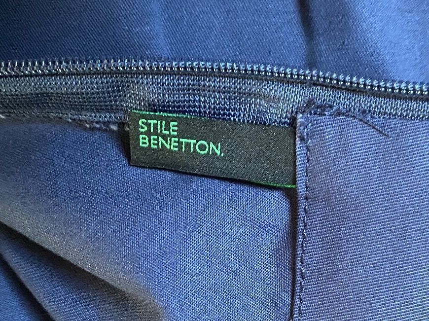 Benetton Gonne: Neuwertiger blauer Benetton Jupe Grösse 34 – Usato da Winkel venduto da Flyhy2020 5
