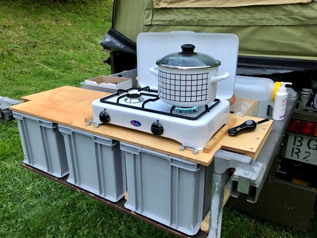 Zbinden Rimorchi: Camping Anhänger Gordi Gear – Usato da Flendruz venduto da lugette 3