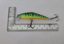 Künstlicher Angelköder Wobbler zum Spinnfischen, Hecht!
