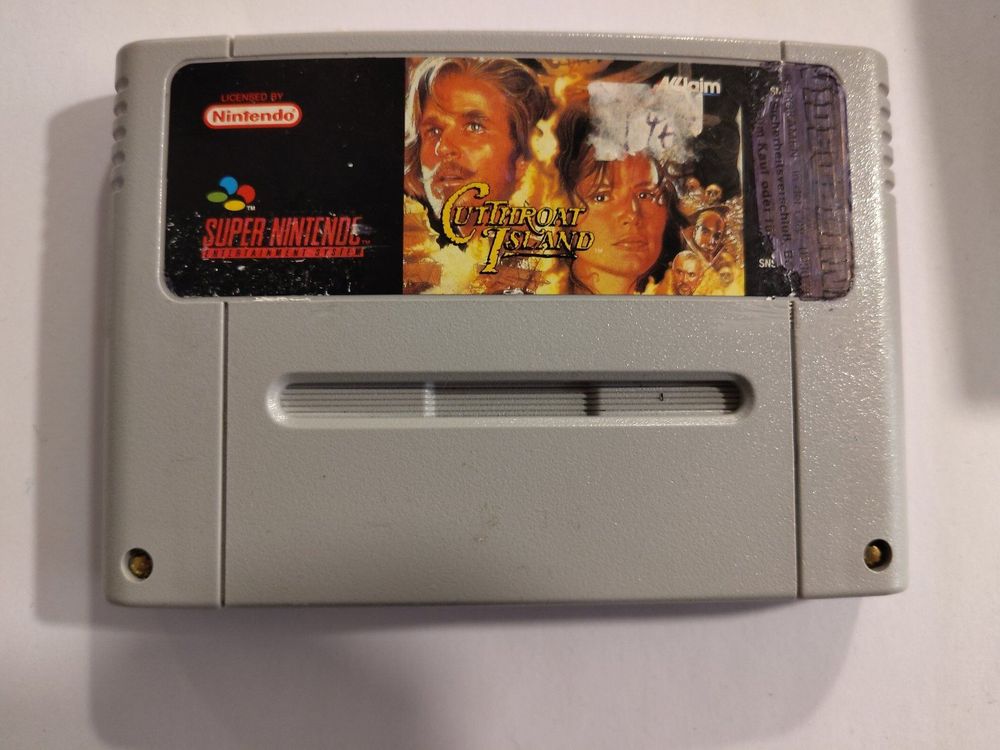 Nintendo Giochi: Cutthroat Island - Super Nintendo SNES – Usato da Kloten venduto da SuperRetroPixels