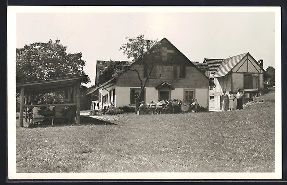 Cartoline postali: Siblingen, Gasthaus Siblinger-Randenhaus – Usato da Berlin venduto da bartko-reher