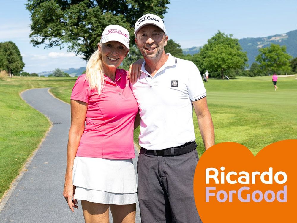 Eine Partie Golf mit DJ BoBo 1