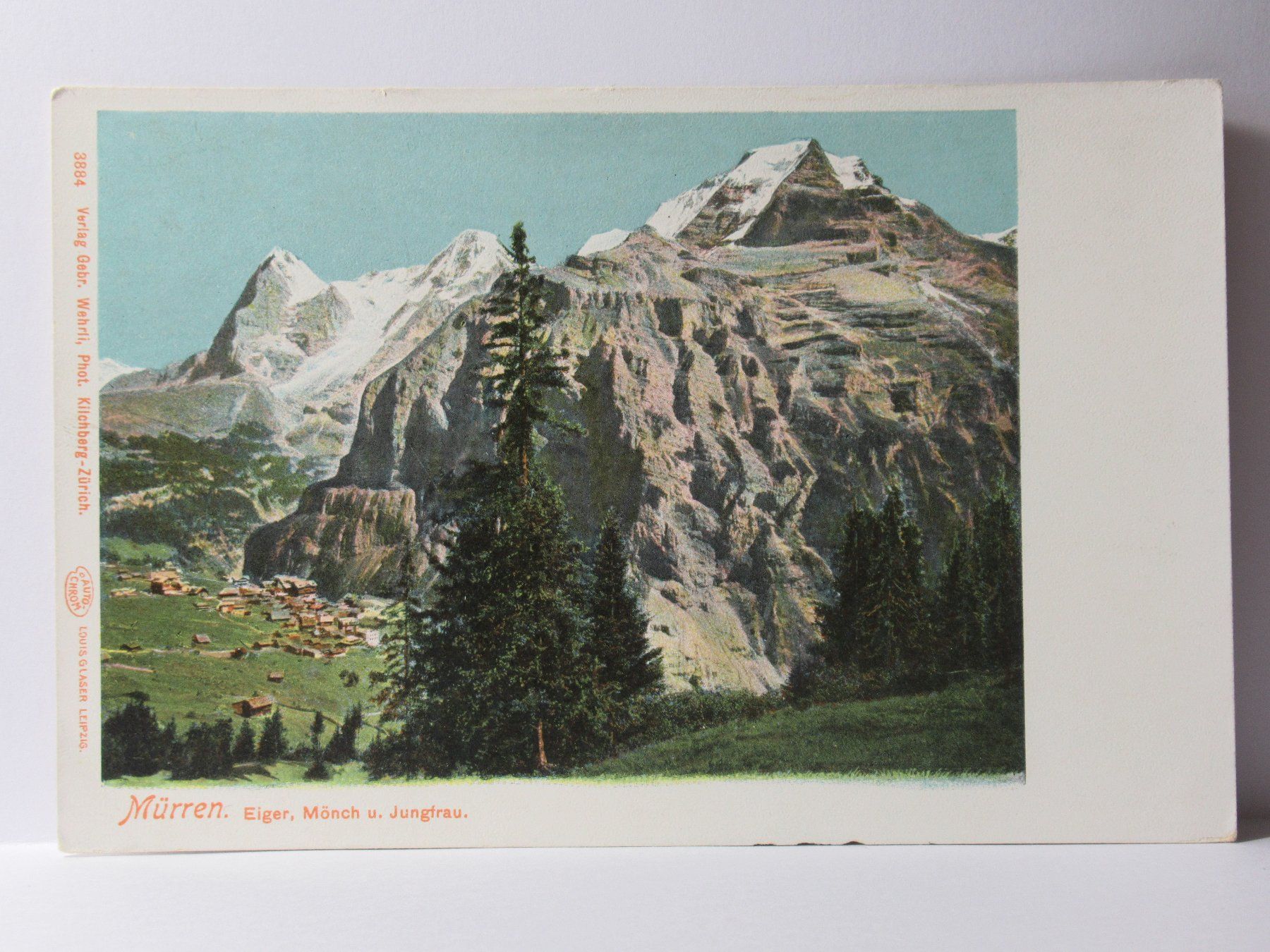 Ansichtskarten: Mürren , Eiger , Mönch und Jungfrau – Neu (gemäss Beschreibung) aus Grenchen von Bluemchen1900