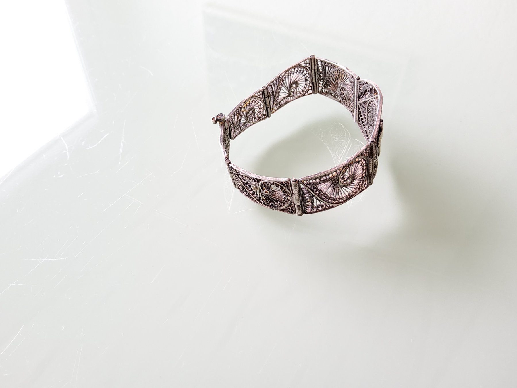 Bracciali & Braccialetti: Ancien bracelet en argent filigrane  – Usato da Malleray venduto da Broc-Mo 3