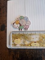 Aufnäher Schaf Wolleknäuel