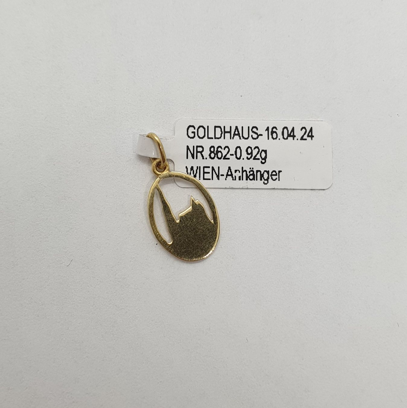 Ciondoli: Echt 18K Gold - Wien Anhänger – Usato da Luzern venduto da Luzern-Goldhaus 2