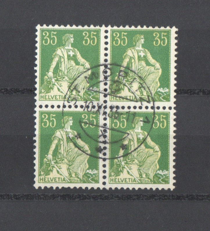 Alle Briefmarken: Helvetia mit Schwert – Gebraucht aus Echichens von Topfila