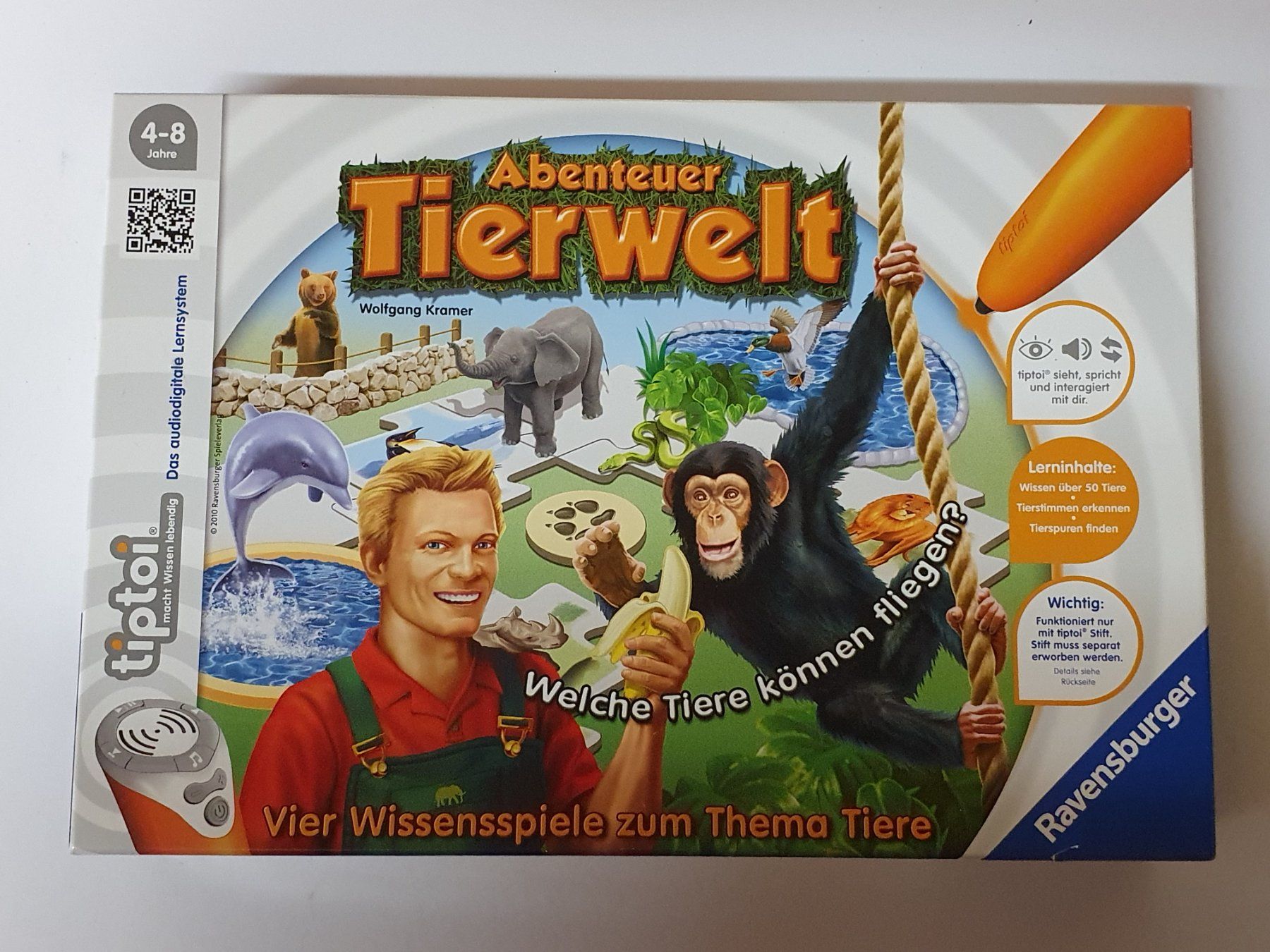 Ravensburger Spiele: Tiptoi / Abenteuer Tierwelt / Lernspiel – Gebraucht aus Oberdorf BL von BaldenEagle 1