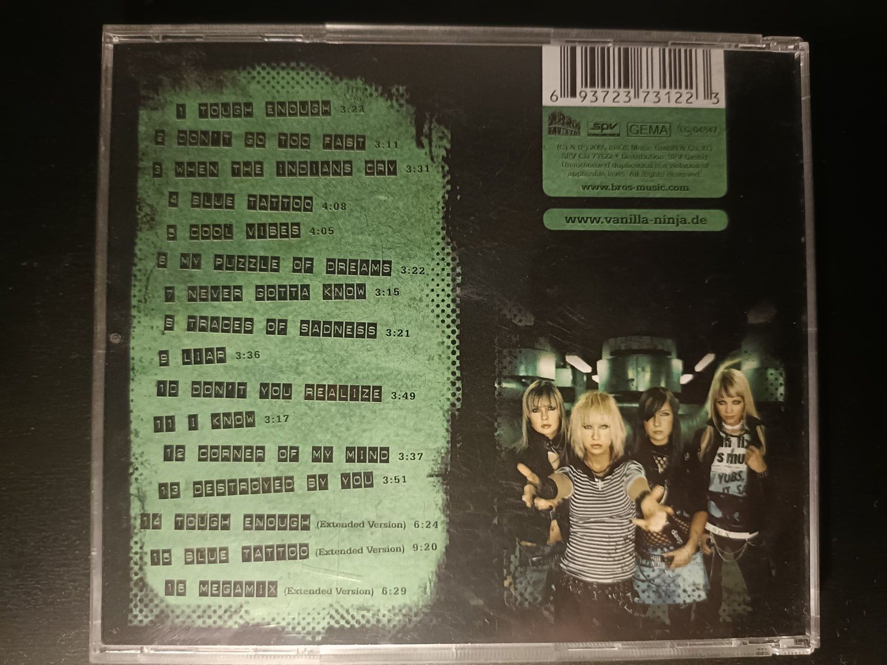 CD: Vanilla Ninja - Best Of – Usato da Aarau venduto da d_m_bf6g 1